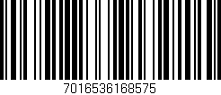 Código de barras (EAN, GTIN, SKU, ISBN): '7016536168575'