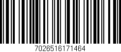 Código de barras (EAN, GTIN, SKU, ISBN): '7026516171464'
