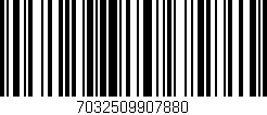 Código de barras (EAN, GTIN, SKU, ISBN): '7032509907880'