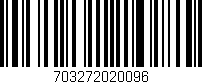 Código de barras (EAN, GTIN, SKU, ISBN): '703272020096'