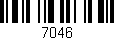 Código de barras (EAN, GTIN, SKU, ISBN): '7046'