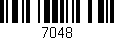 Código de barras (EAN, GTIN, SKU, ISBN): '7048'