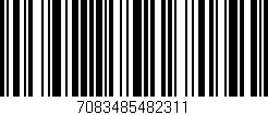 Código de barras (EAN, GTIN, SKU, ISBN): '7083485482311'