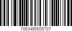 Código de barras (EAN, GTIN, SKU, ISBN): '7083485508707'
