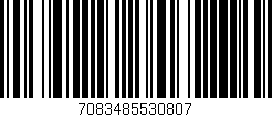 Código de barras (EAN, GTIN, SKU, ISBN): '7083485530807'