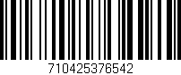 Código de barras (EAN, GTIN, SKU, ISBN): '710425376542'