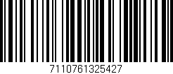 Código de barras (EAN, GTIN, SKU, ISBN): '7110761325427'
