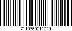 Código de barras (EAN, GTIN, SKU, ISBN): '7110763211278'