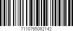 Código de barras (EAN, GTIN, SKU, ISBN): '7110765082142'