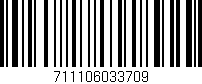 Código de barras (EAN, GTIN, SKU, ISBN): '711106033709'