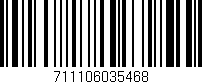 Código de barras (EAN, GTIN, SKU, ISBN): '711106035468'