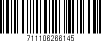 Código de barras (EAN, GTIN, SKU, ISBN): '711106266145'