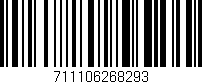 Código de barras (EAN, GTIN, SKU, ISBN): '711106268293'