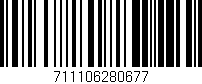 Código de barras (EAN, GTIN, SKU, ISBN): '711106280677'