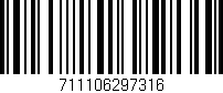 Código de barras (EAN, GTIN, SKU, ISBN): '711106297316'