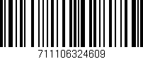 Código de barras (EAN, GTIN, SKU, ISBN): '711106324609'