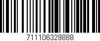 Código de barras (EAN, GTIN, SKU, ISBN): '711106329888'