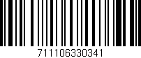 Código de barras (EAN, GTIN, SKU, ISBN): '711106330341'