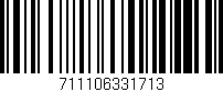 Código de barras (EAN, GTIN, SKU, ISBN): '711106331713'