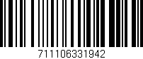 Código de barras (EAN, GTIN, SKU, ISBN): '711106331942'