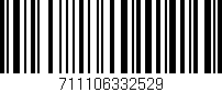 Código de barras (EAN, GTIN, SKU, ISBN): '711106332529'
