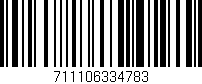 Código de barras (EAN, GTIN, SKU, ISBN): '711106334783'