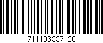 Código de barras (EAN, GTIN, SKU, ISBN): '711106337128'