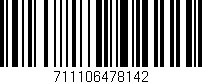 Código de barras (EAN, GTIN, SKU, ISBN): '711106478142'