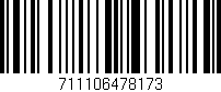 Código de barras (EAN, GTIN, SKU, ISBN): '711106478173'