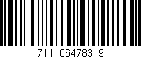 Código de barras (EAN, GTIN, SKU, ISBN): '711106478319'