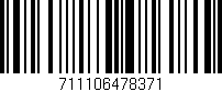 Código de barras (EAN, GTIN, SKU, ISBN): '711106478371'