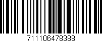 Código de barras (EAN, GTIN, SKU, ISBN): '711106478388'