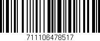 Código de barras (EAN, GTIN, SKU, ISBN): '711106478517'