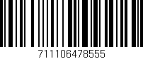 Código de barras (EAN, GTIN, SKU, ISBN): '711106478555'