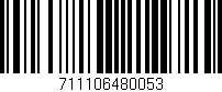 Código de barras (EAN, GTIN, SKU, ISBN): '711106480053'