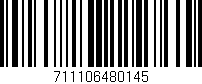 Código de barras (EAN, GTIN, SKU, ISBN): '711106480145'