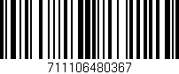 Código de barras (EAN, GTIN, SKU, ISBN): '711106480367'