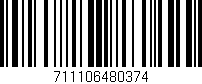Código de barras (EAN, GTIN, SKU, ISBN): '711106480374'