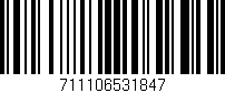 Código de barras (EAN, GTIN, SKU, ISBN): '711106531847'