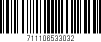 Código de barras (EAN, GTIN, SKU, ISBN): '711106533032'