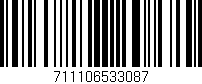 Código de barras (EAN, GTIN, SKU, ISBN): '711106533087'