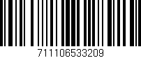 Código de barras (EAN, GTIN, SKU, ISBN): '711106533209'