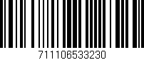 Código de barras (EAN, GTIN, SKU, ISBN): '711106533230'