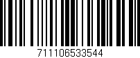 Código de barras (EAN, GTIN, SKU, ISBN): '711106533544'