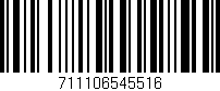Código de barras (EAN, GTIN, SKU, ISBN): '711106545516'