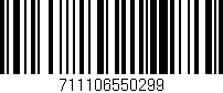 Código de barras (EAN, GTIN, SKU, ISBN): '711106550299'