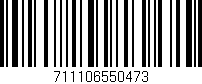 Código de barras (EAN, GTIN, SKU, ISBN): '711106550473'