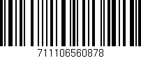 Código de barras (EAN, GTIN, SKU, ISBN): '711106560878'