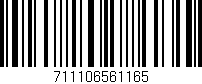 Código de barras (EAN, GTIN, SKU, ISBN): '711106561165'