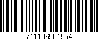 Código de barras (EAN, GTIN, SKU, ISBN): '711106561554'